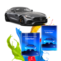 Laque Revêtement transparent à haute brillance Vernis acrylique Séchage super rapide Manteau transparent pour voiture