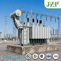 JZP Qualité Réseau 30MVA 220/33-35kV Triphasé Huile Mobile Step Down Transformateur Puissance Pour Poste Transmission Ou Aliment