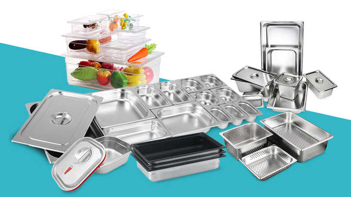 Stainless Steel Restaurant Containers - Durable & Versatile
