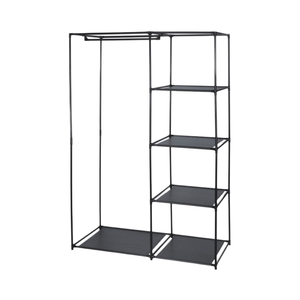 Organizador de Armario Independiente con Barra Colgante Convertible y Almacenamiento para Colgar, Organizador de Tela Portátil para Dormitorio - Product Image 1