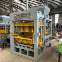 Presse à blocs de pavés en béton QT4-15, équipement automatique hydraulique pour la fabrication de briques en ciment pour les entreprises de matériaux de construction
