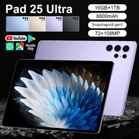 Tablet MTK octa-core 11 inci baru dengan layar 2560x1600, RAM 16GB, Android 14.0, USB Type-C, layar kapasitif, 5G, untuk
