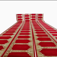 Tapis de prière mural moderne pour mosquées et centres islamiques, tapis musulman en nylon fabriqué à la machine