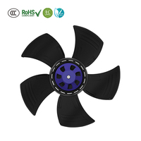Kipas Aksial Blauberg 230V 350mm 210W EC dengan Baling-baling Plastik, Proteksi IP55, Garansi 2 Tahun, Pemasangan di Langit-langit untuk Peralatan Ventilasi
