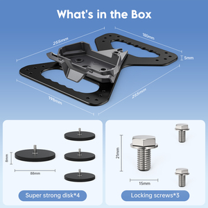 Soporte Magnético para Techo Starlink Mini, de Alta Resistencia, de Aleación de Aluminio, para Camiones, Autocaravanas, Barcos y Automóviles, con Capacidad para 320 Libras - Product Image 2
