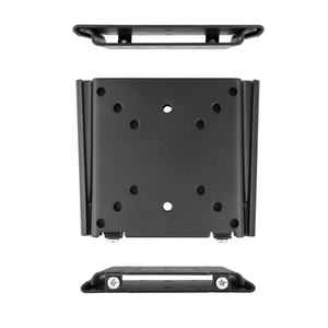 Supporto per schermo/TV regolabile 13-27\", colore nero, compatibile con VESA, ideale per risparmiare spazio e migliorare l'ergonomia. - Product Image 3