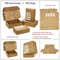 Caja de Cartón Corrugado Personalizada, Plegable, con Barnizado, Material Reciclado, Impresión de Logotipo Personalizado, Embalaje para Regalos, Envío y Correo