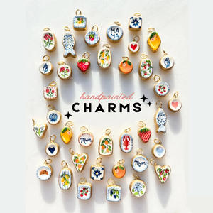 Juego <span class=keywords><strong>de</strong></span> Collar y Pulsera <span class=keywords><strong>con</strong></span> Dijes <span class=keywords><strong>de</strong></span> Latón <span class=keywords><strong>con</strong></span> Baño <span class=keywords><strong>de</strong></span> Oro <span class=keywords><strong>de</strong></span> 18K, Diseño <span class=keywords><strong>de</strong></span> <span class=keywords><strong>Flores</strong></span> <span class=keywords><strong>de</strong></span> Primavera y Frutas <span class=keywords><strong>con</strong></span> Esmalte y Estampado <span class=keywords><strong>de</strong></span> Gota <span class=keywords><strong>de</strong></span> Aceite para Mujer - Product Image 2