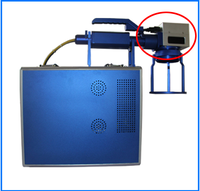 Machines de marquage laser portables 20w 30w 50w gravure métallique mobile portable pour marqueurs de pneus de voiture en plein air