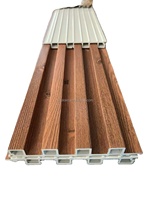 Panneau mural 3D en bois WPC moderne antistatique, vente en gros OEM