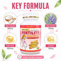 Comprimés de fertilité féminine Équilibre hormonal Suppléments de grossesse pour adultes Soutien à la conception féminine Bien-être quotidien Marque privée