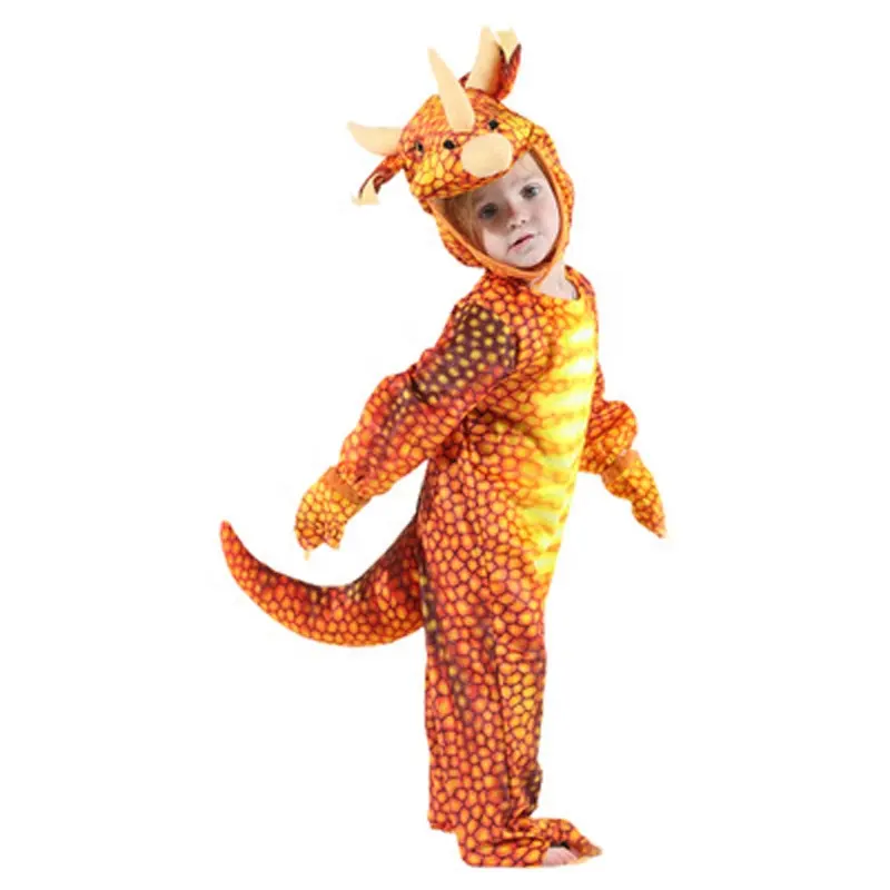 Plush T-Rex dinosaur children's Halloween Costume performance clothes printing kindergarten opening Animal Costume