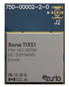 Módulos multiprotocolo Ezurio 453-00193R Sona IF513 1216 con chipset estándar para diversidad de antenas MHF4L en transmisiones de radio. - Product Image 1