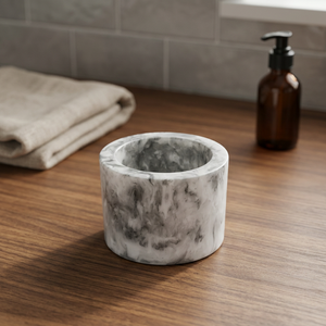 Top Trend Eco-Friendly Modern Dual Tone Round <b>Table</b> Decor Resin Napkin Ring Holder for Wedding and Summer Winter Gatherings - Product Image 3