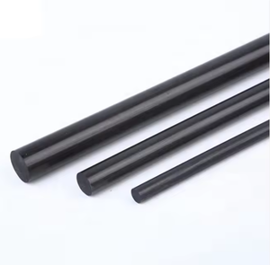 Tige en fibre de carbone noire, pultrudée et enroulée, tige en fibre de carbone optionnelle, haute résistance, légère, pour avion RC UAV - Product Image 1