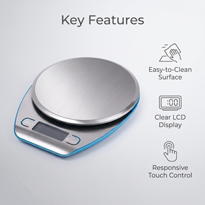 Bilancia Digitale da Cucina LCD per Misurazione Precisa di Farina e Ingredienti, per Cucinare e Preparare Dolci in Casa - Product Image 1