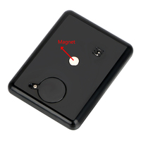 Réveil carré grand écran numérique LCD avec aimant compte à rebours compte à rebours mince simple mode cuisine minuterie de cuisson