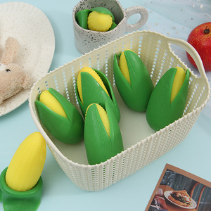 Creative Simulated Corn Husk Toy Tpr Material Stress Relief <b>Squeeze</b> <b>Ball</b> For Children Fidget Toys - Product Image 2
