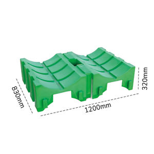Carvel 1200x830x320mm soporte superpuesto para tanque de muestreo - Product Image 2
