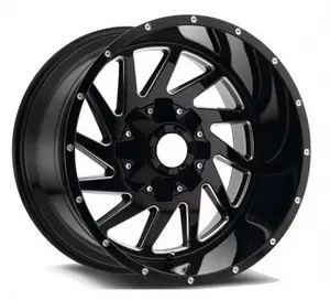 20Inch 22Inch 4X4 Offroad 20X9 20X12 20X14 22X12 Negative Offset -76 -44 -12 0 12 Et Deep Dish Aluminium Alloy Wheel Jerry Huang