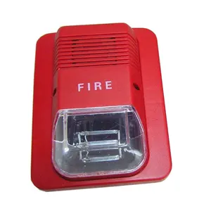 Security flasher conventional sounder strobe detector fire alarm siren alert