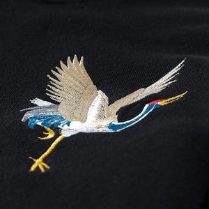 Sudaderas con Capucha de Algodón 100% para Hombre, Estilo Chino, Bordado 3D, Transpirables, Modernas, de Manga Larga, al por Mayor - Product Image 3