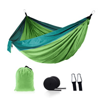 Hamac en nylon de haute qualité, hamac parachute simple, 1-2 personnes, balançoire d'extérieur, portable, léger, hamac de camping