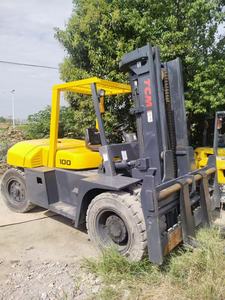 Stock à prix d'usine, chariots élévateurs Tcm Fd100 10t Tcm d'excellente qualité, chariots élévateurs Tcm 10t d'occasion du Japon, chariot élévateur à fourche Tcm 10 tonnes d'occasion à vendre - Product Image 6