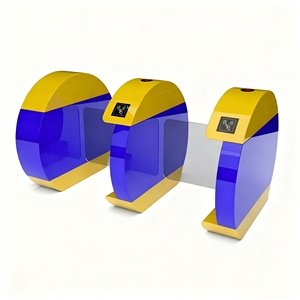 Torniquete Peatonal Oscilante Colorido con Motor Sin Escobillas, Reconocimiento Facial, Tarjeta RFID IC, 0.2s Anti-Pellizcos, Anti-Empuje, Bidireccional, IP55 - Product Image 2