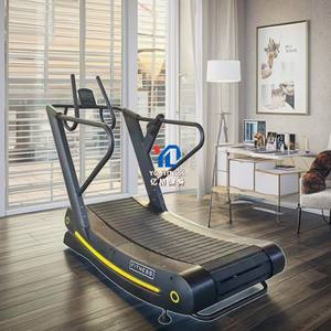 YG FITNESS YG-T011-<span class=keywords><strong>3</strong></span> パワーレス商用カーブトレッドミル LEDスクリーン付き 調整可能速度 スチールフレーム - Product Image 5