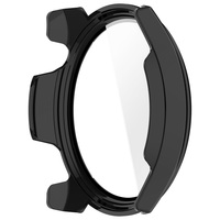 Film de protection d'écran en verre trempé, couvercle pare-chocs pour montre Haylou 4S HF012, étui de protection pour montre intelligente en PC rigide