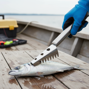 Prodotto in scala di pesce in acciaio inossidabile - Product Image 3