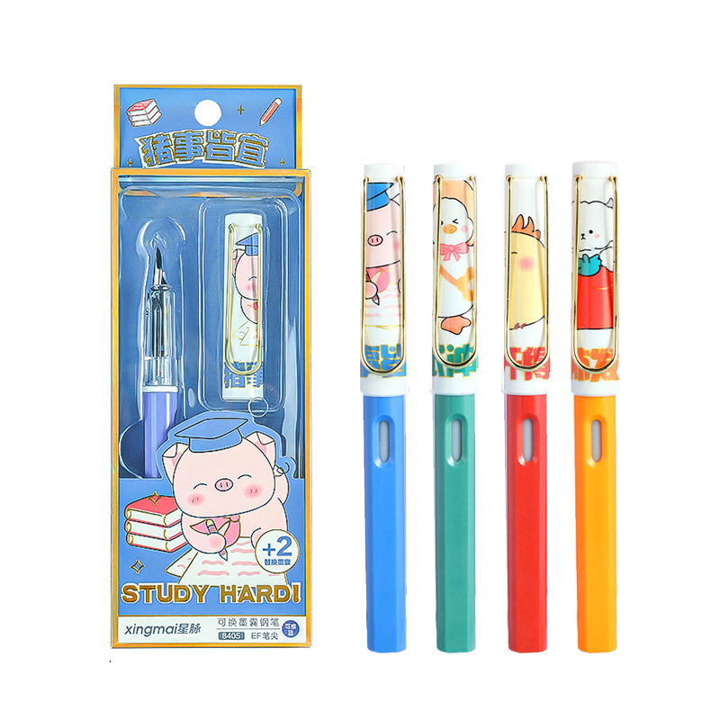 Цветная перьевая ручка JPS OEM La penna, фабричные стираемые перьевые ручки