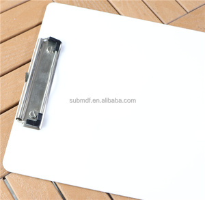 Mdfsub cá nhân FRP thăng hoa tập tin <span class=keywords><strong>clipboard</strong></span> trống biểu tượng tùy chỉnh thăng hoa trống nhựa <span class=keywords><strong>clipboard</strong></span> với clip phẳng - Product Image 2