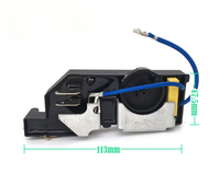 Interrupteur de régulation de vitesse pour meuleuse d'angle, compatible OEM GBH5/40DCE GBH11DE GSH11E GSH4 GSH5CE