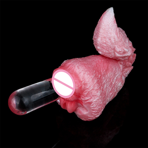 Mainan Seks Vagina Silikon untuk Pria, Fantasi Ekor Rubah, Masturbator Pantat, Monster Pocket Pussy Vaginal - Product Image 4