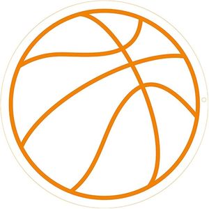 Enseigne de basket-ball au néon orange Décoration murale <span class=keywords><strong>LED</strong></span> esthétique pour <span class=keywords><strong>chambre</strong></span> de jeu Cadeaux de <span class=keywords><strong>chambre</strong></span> d'adolescent - Product Image 4