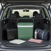 Glacière rigide verrouillable Kbcool 29L avec grande poignée pour aliments frais, boissons fraîches, camping, pique-nique, pêche