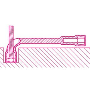 BETA - 009330010 Clés à douille chromées à double extrémité hexagonale décalée (multi-pack) - EAN 8014230081717 WRENCHES - Product Image 2