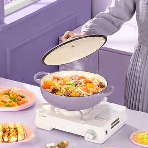 Olla <span class=keywords><strong>de</strong></span> Cocina Esmaltada <span class=keywords><strong>de</strong></span> <span class=keywords><strong>Hierro</strong></span> <span class=keywords><strong>Fundido</strong></span> <span class=keywords><strong>de</strong></span> Gran Tamaño, la Mejor del 2025, Cazuela <span class=keywords><strong>de</strong></span> <span class=keywords><strong>Hierro</strong></span> <span class=keywords><strong>Fundido</strong></span> <span class=keywords><strong>de</strong></span> 26-30 cm, Material Metálico, la Mejor Olla para Cocinar - Product Image 4