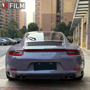 Rouleau d'emballage <span class=keywords><strong>auto</strong></span>-cicatrisant pour voiture Film violet anti-rayures pour voiture Romarin Vente en gros Ppf Stretch Chrome violet Film de protection pour voiture Tpu - Product Image 5