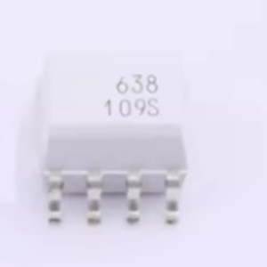 PengYing Nuevo Chip IC HCPL0637R2 637 HCPL0638 638 HCPL0639 <span class=keywords><strong>639</strong></span> SOP8 Optoacopladores de Puerta Lógica de Alta Velocidad de 10 MBit/s - Product Image 1