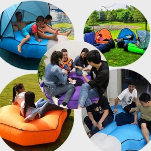Customizable <b>Inflatable</b> <b>Sofa</b> Recliner with Awning Portable <b>Inflatable</b> <b>Sofa</b> Bed for Picnic, Beach, Backyard, Outdoor Camping - Product Image 6