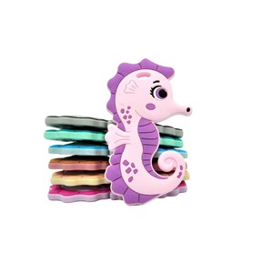 Mordedor de silicona Seahorse para bebés, juguete suave para niños de 0 a 24 meses, paquete individual unisex - Product Image 5