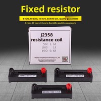 Juego de 3 Bobinas de Resistencia de Valor Fijo para Experimentos de Física, 5Ω, 10Ω, 15Ω, Demostrador de la Ley de Ohm, Alta Calidad, para Laboratorio Escolar y Enseñanza