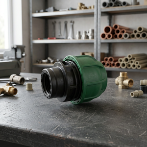 Raccord fileté femelle 25*1 en matériau PP vierge SAP pour tuyaux PE/HDPE pour systèmes d'alimentation en eau, de drainage et d'irrigation agricole - Product Image 2