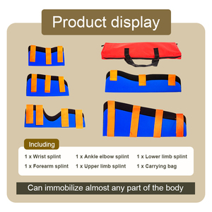 Medresq OEM medico radiolucente flessibile modellabile semplice curva in alluminio strati immobilizzatore Kit per la cura della frattura di emergenza - Product Image 6