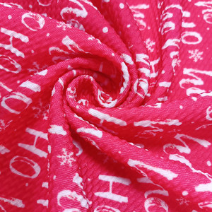 Tela elástica de poliéster y spandex de 4 vías <span class=keywords><strong>Liverpool</strong></span> con estampado de lazos para diademas, tela de tela bala para juguetes de niñas por yarda - Product Image 3