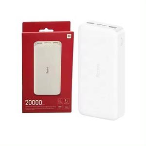 Original <span class=keywords><strong>redmi</strong></span> <span class=keywords><strong>Power</strong></span> <span class=keywords><strong>Bank</strong></span> <span class=keywords><strong>20000mAh</strong></span> 18W Carga rápida Dual USB Cargador portátil Mi Batería externa - Product Image 1