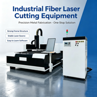 Machine de découpe laser à fibre CNC industrielle chinoise 1000W 2000W 3000W pour la découpe de l'acier inoxydable et de l'acier au carbone